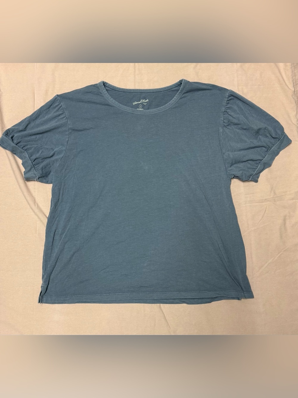 Universal Thread Short Sleeve Crewneck Tee in Dusty Blue